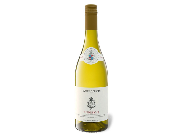 Gehe zu Vollbildansicht: Famille Perrin Luberon Blanc AOC trocken, Weißwein 2020 - Bild 1