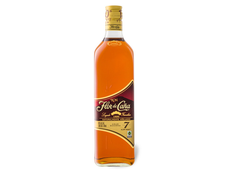Rum Flor 7 Gran de Jahre 40% Reserva Caña Vol