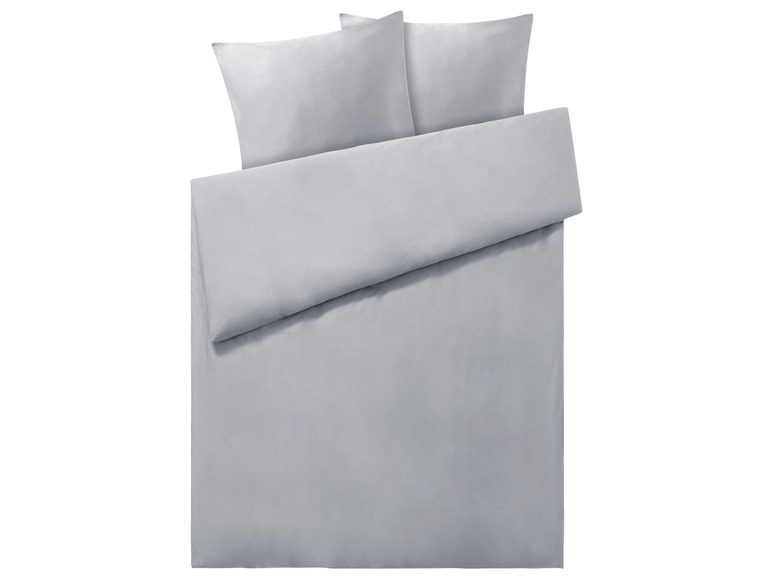 Gehe zu Vollbildansicht: MERADISO® Bettwäsche, 200 x 220 cm Deckenbezug, in Perkal, aus reiner Bio-Baumwolle - Bild 4