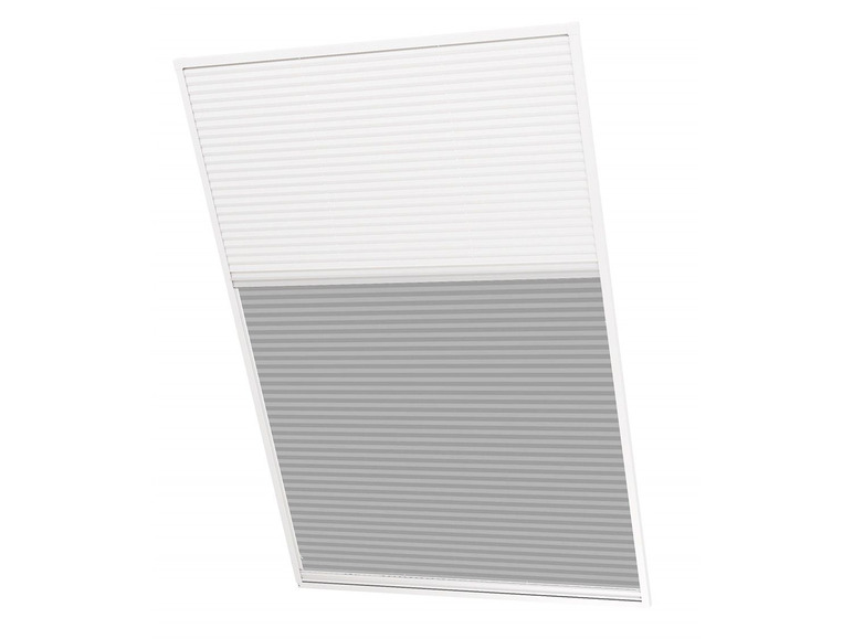 Gehe zu Vollbildansicht: wip 2in1-Dachfenster-Plissee, Sonnen- u. Insektenschutz, Aluminiumprofile, B 110 x H 160 cm - Bild 6