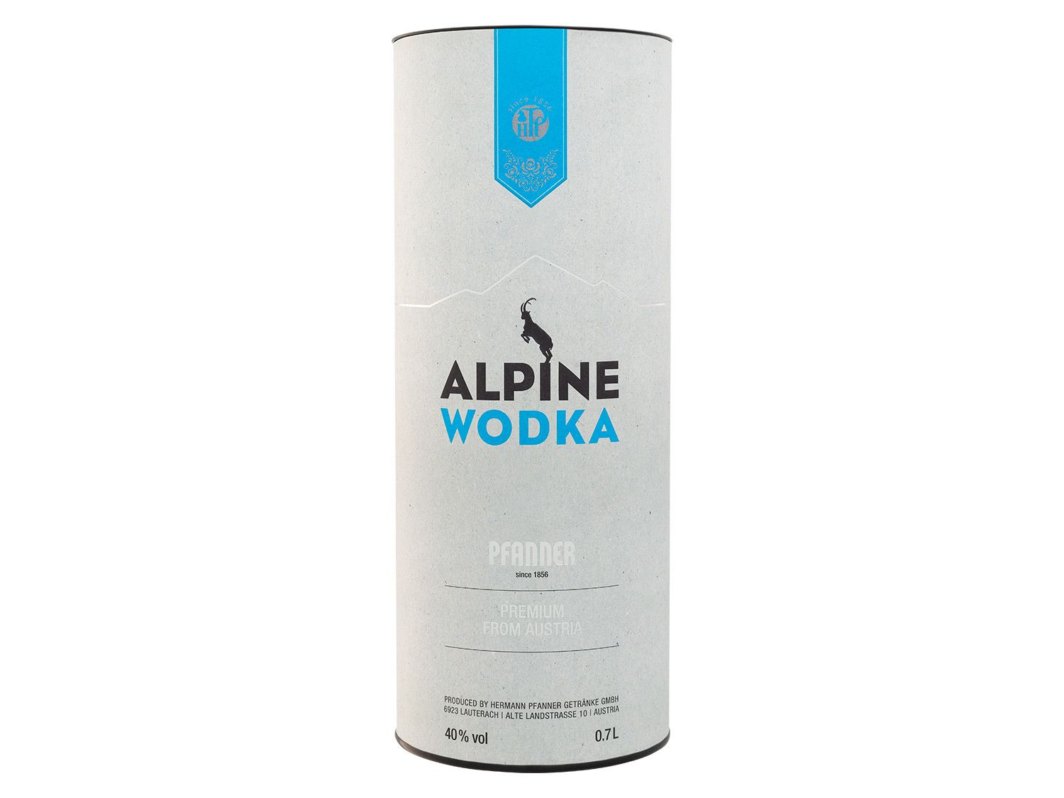 Pfanner Alpine Wodka Vol | 40% LIDL Geschenkbox mit