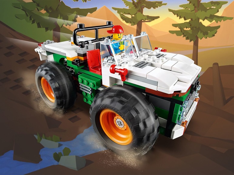 Gehe zu Vollbildansicht: LEGO® Creator 31104 »Burger-Monster-Truck« - Bild 10
