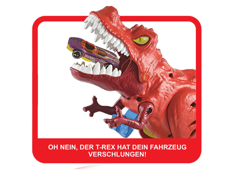 Gehe zu Vollbildansicht: Hot Wheels City T-Rex Attacke - Bild 4