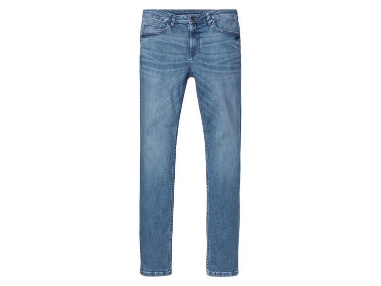 Gehe zu Vollbildansicht: LIVERGY® Jeans Herren, Slim Fit, im 5-Pocket-Style, mit Baumwolle und Elasthan - Bild 2