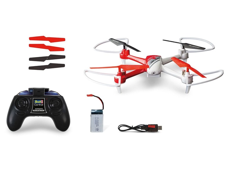 Gehe zu Vollbildansicht: Revell Control X-treme Quadcopter »MARATHON«, Drohne, mit LED-Beleuchtung, ab 14 Jahren - Bild 1