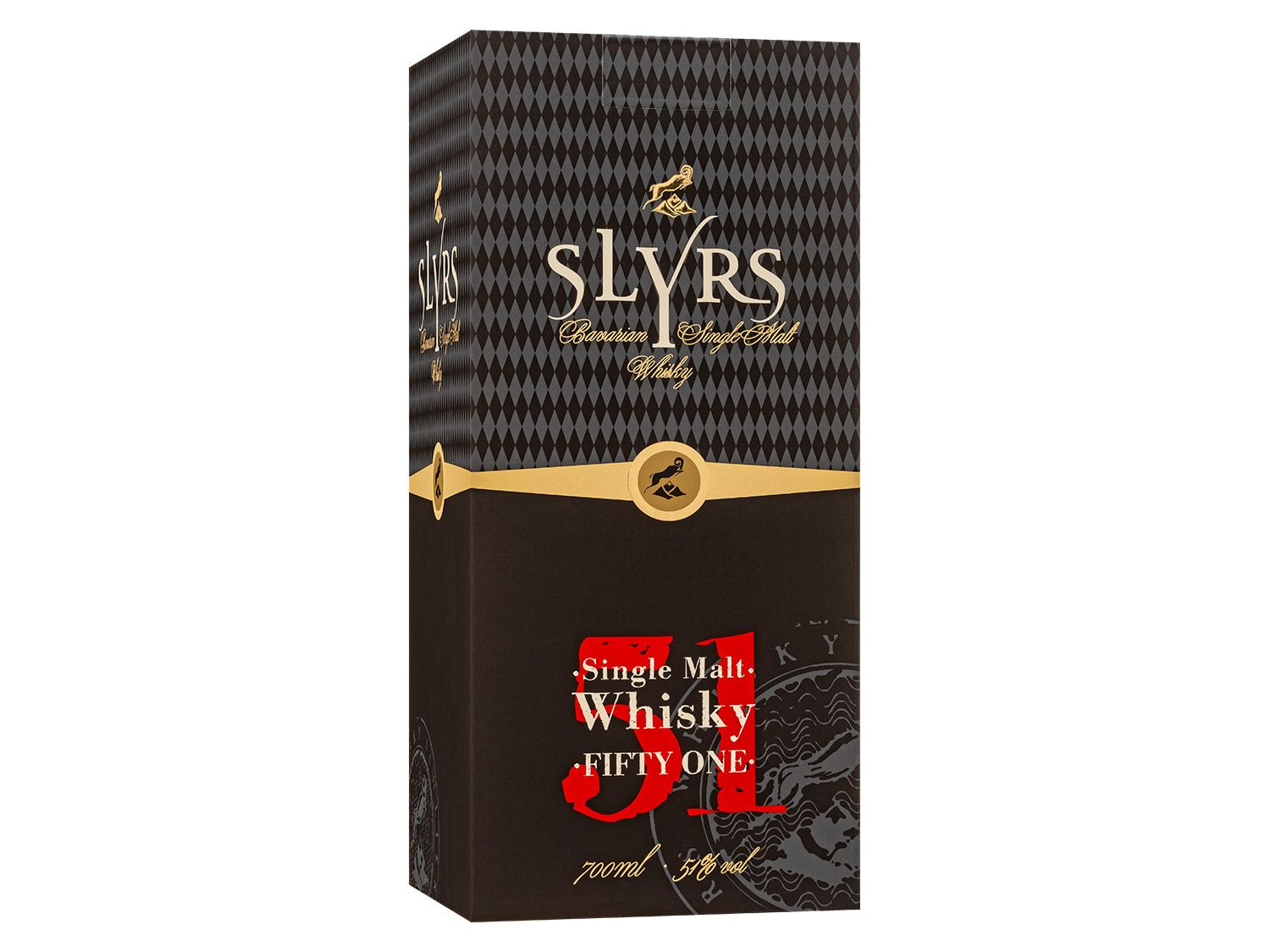 Slyrs 51 Fifty One Vol Bavarian 51% Whisky Malt Single