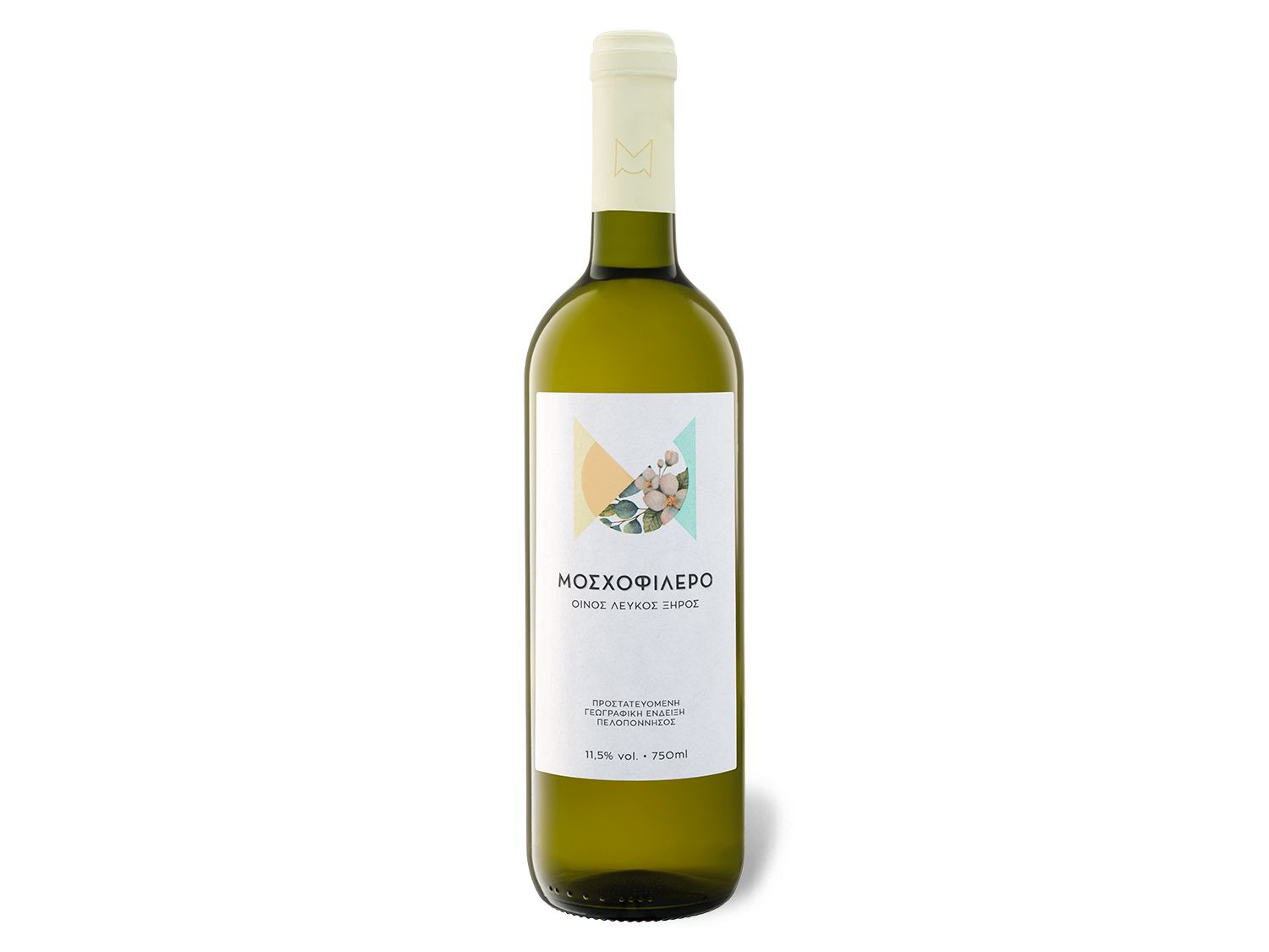 trocken, PGE Peloponnese Weißwein Moschofilero 2022