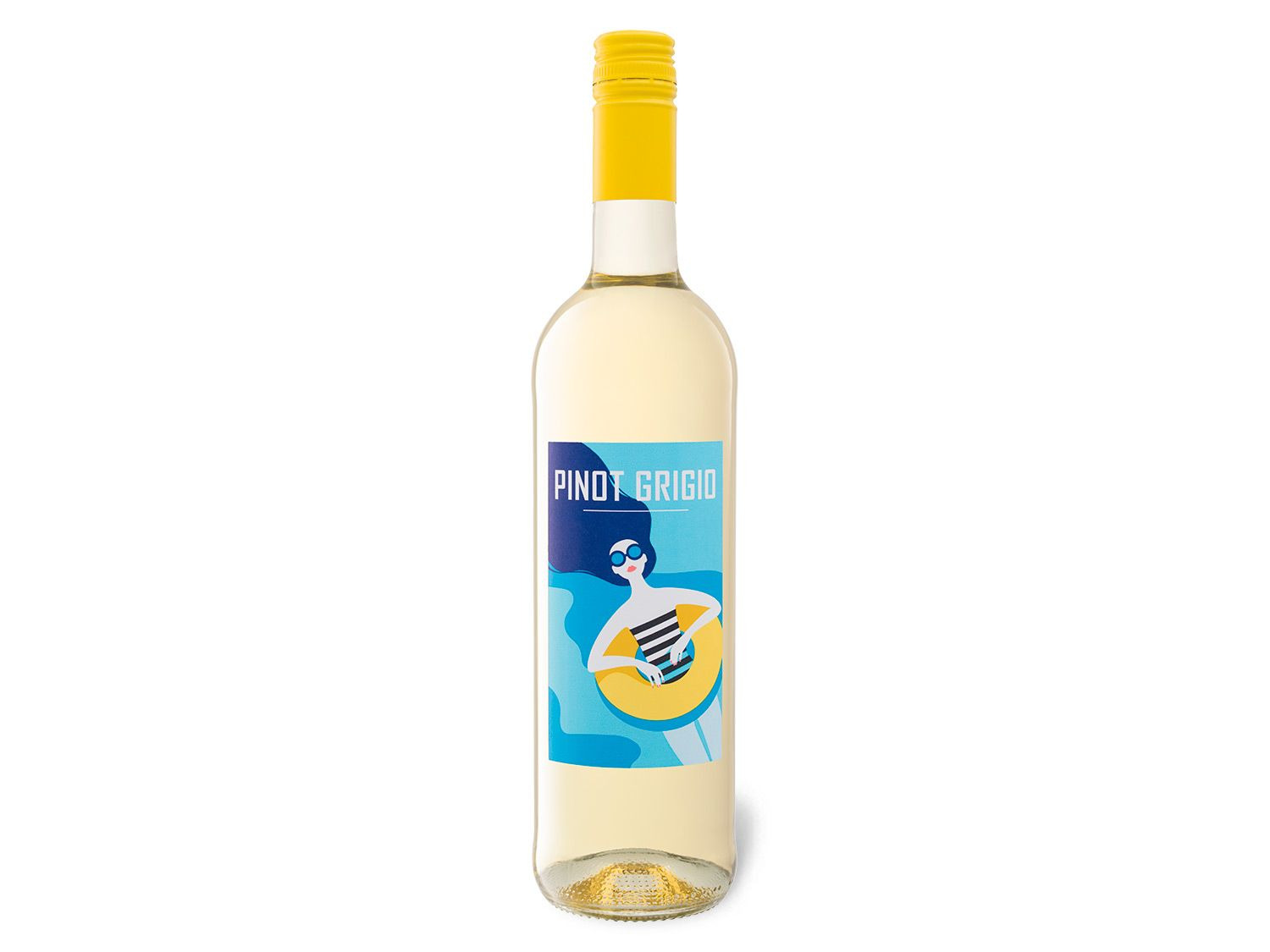 halbtrocken, | LIDL Grigio Pinot 2021 PDO Weißwein