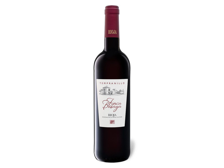 Finca trocken, Tempranillo DOC 2020 Rioja Rotwein Besaya