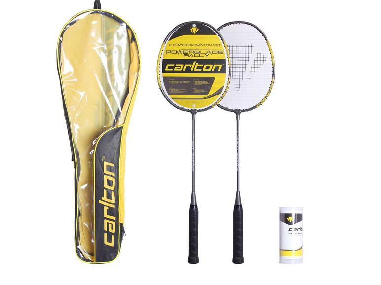 Gehe zu Vollbildansicht: Carlton Badminton Set Powerblade Rally 2 Spieler - Bild 2