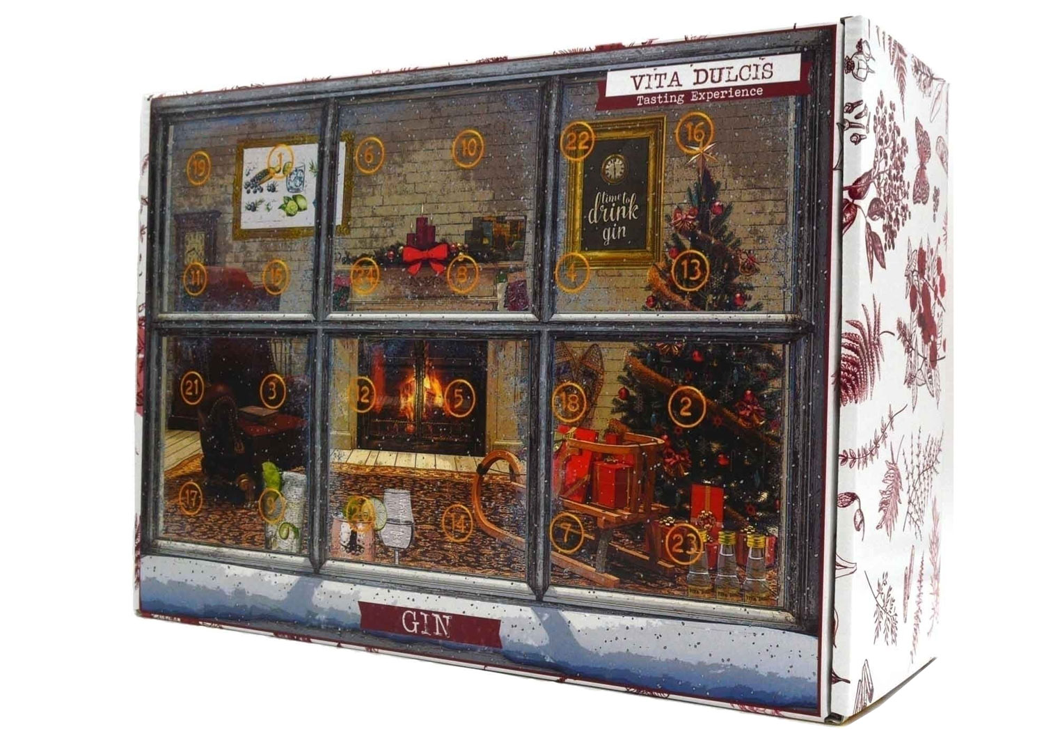 Vita Dulcis Gin Adventskalender Premium 24 x 0,02l, 30-53% Vol