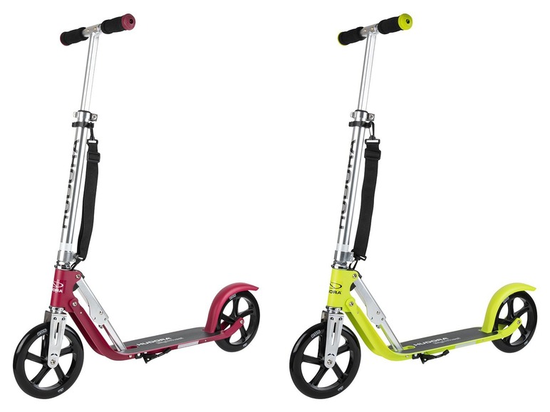 Gehe zu Vollbildansicht: HUDORA HUDORA Scooter »Big Wheel 205«, hochwertiges Aluminium, umklappbarer Lenker, ab 6 Jahren - Bild 2