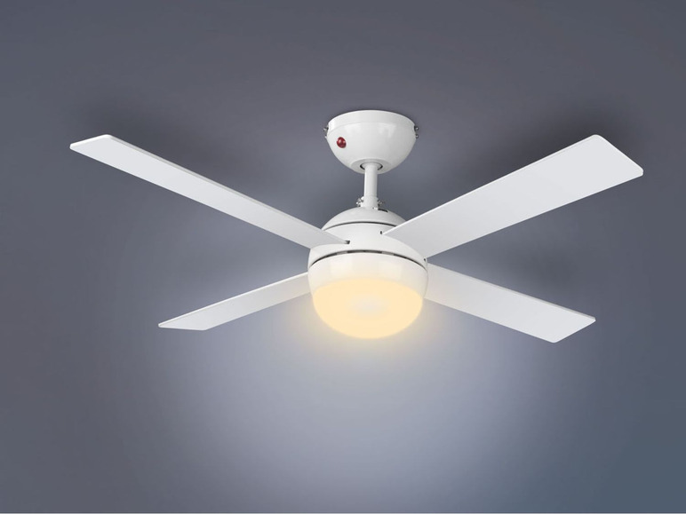 LIVARNO und LED home Ventilator mit Fernbedienung Deckenleuchte