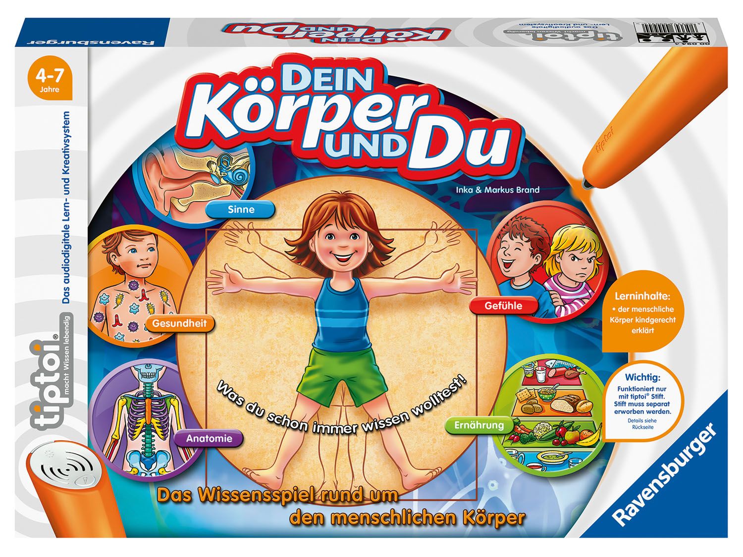 Ravensburger TipToi Spiele (Dein Körper und Du)