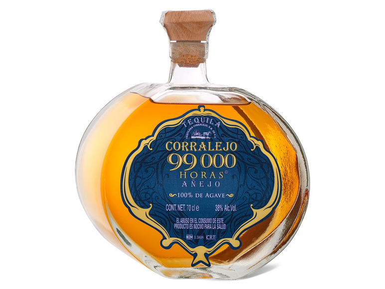 99.000 Horas Tequila Corralejo 38% Vol Añejo