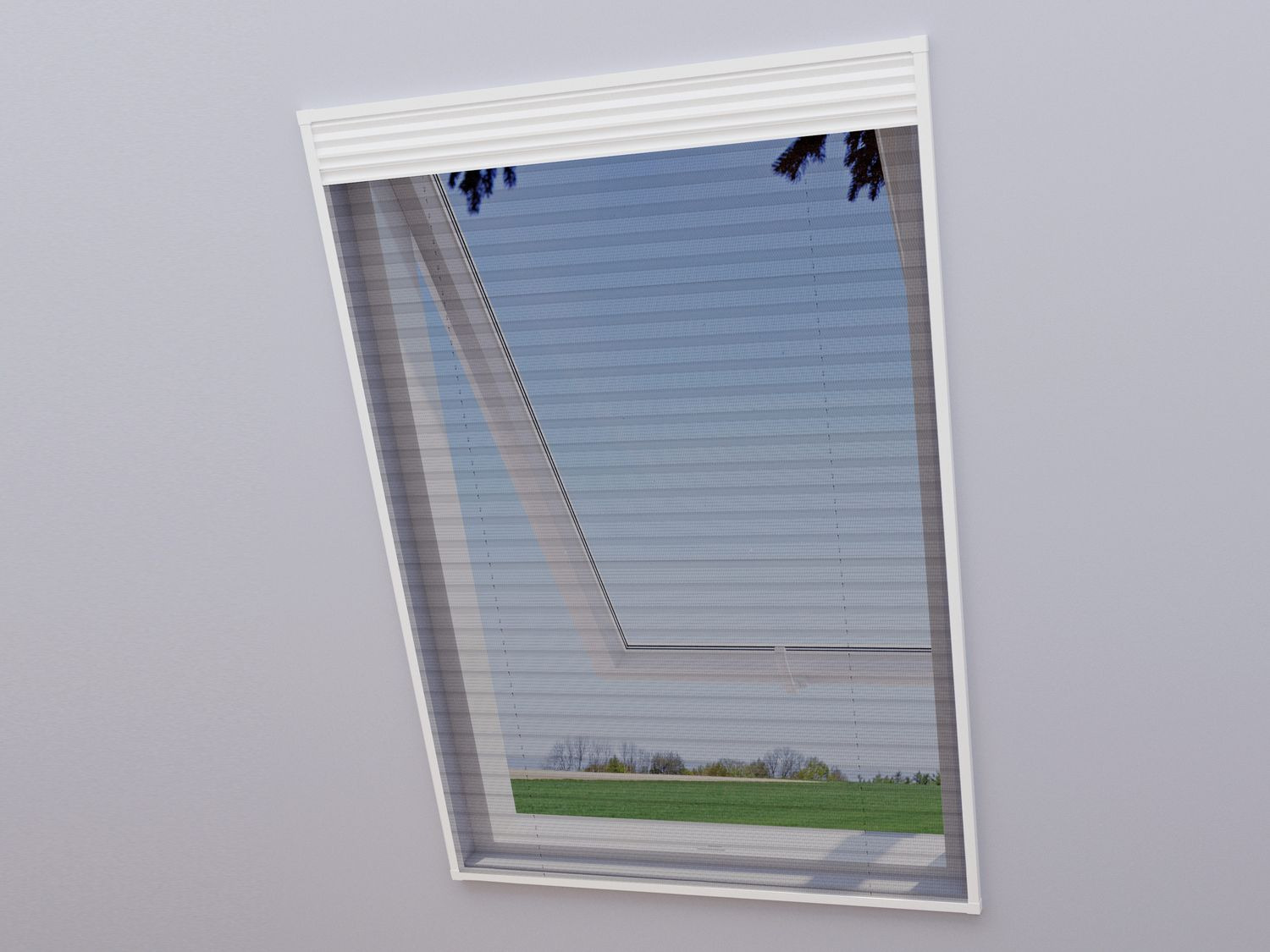 2in1-Dachfenster-Plissee, Sonnen- wip Insektenschut… u.
