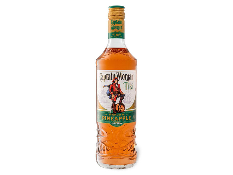 Captain Morgan Mango Vol Tiki Pineapple (Rum-Basis) 25% and
