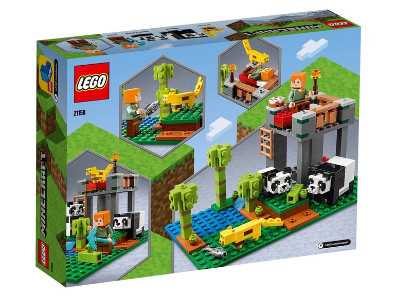 Gehe zu Vollbildansicht: Lego Minecraft LEGO® Minecraft™ 21158 »Der Panda-Kindergarten« - Bild 2