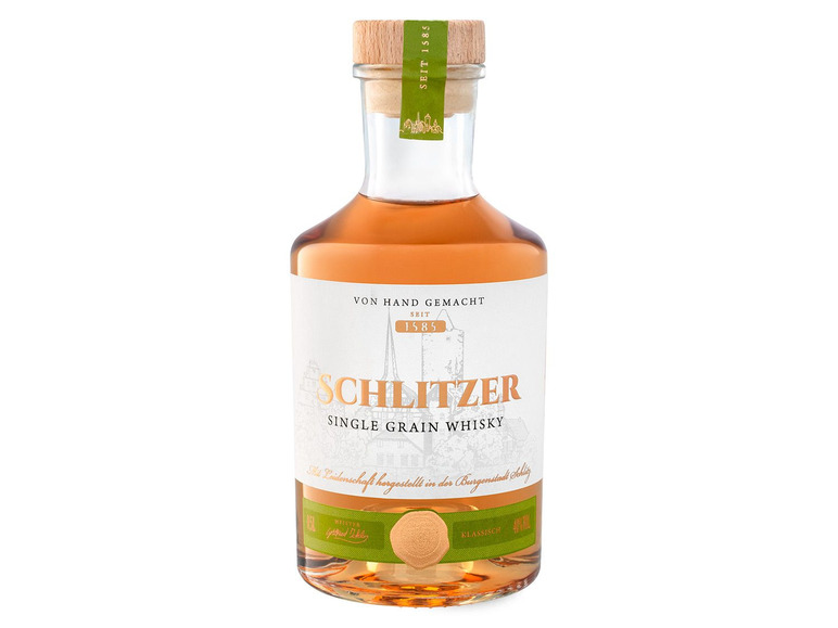 40% Grain Schlitzer Single Vol Whisky
