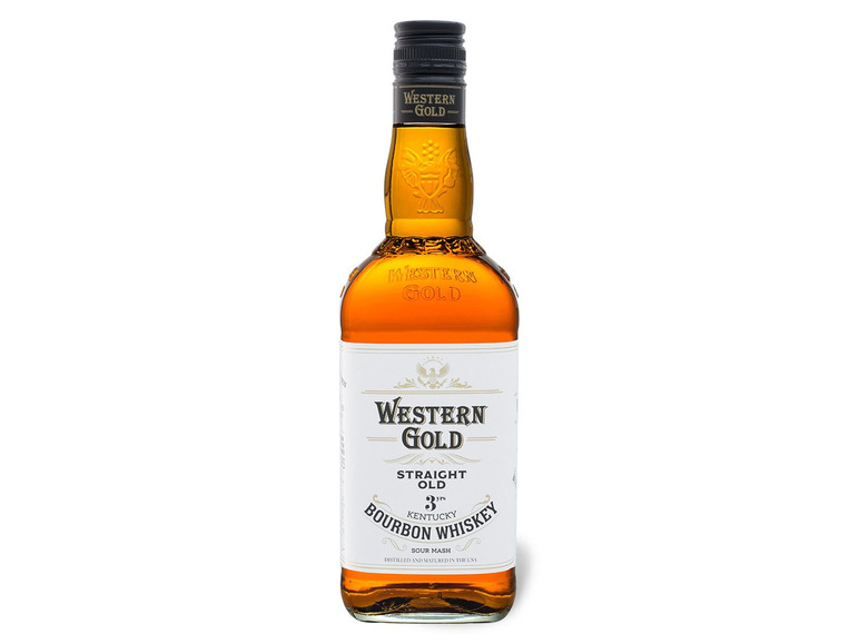 Bourbon GOLD WESTERN Vol 40% Whiskey