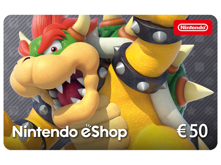 Card: Nintendo 50€ eShop