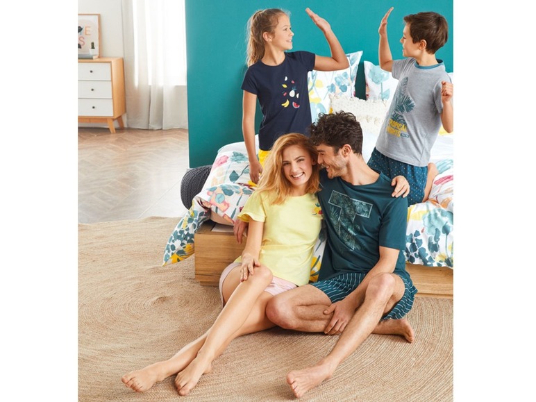Gehe zu Vollbildansicht: ESMARA® Lingerie Schlafshirt Damen, mit modischem Print, mit Baumwolle - Bild 5