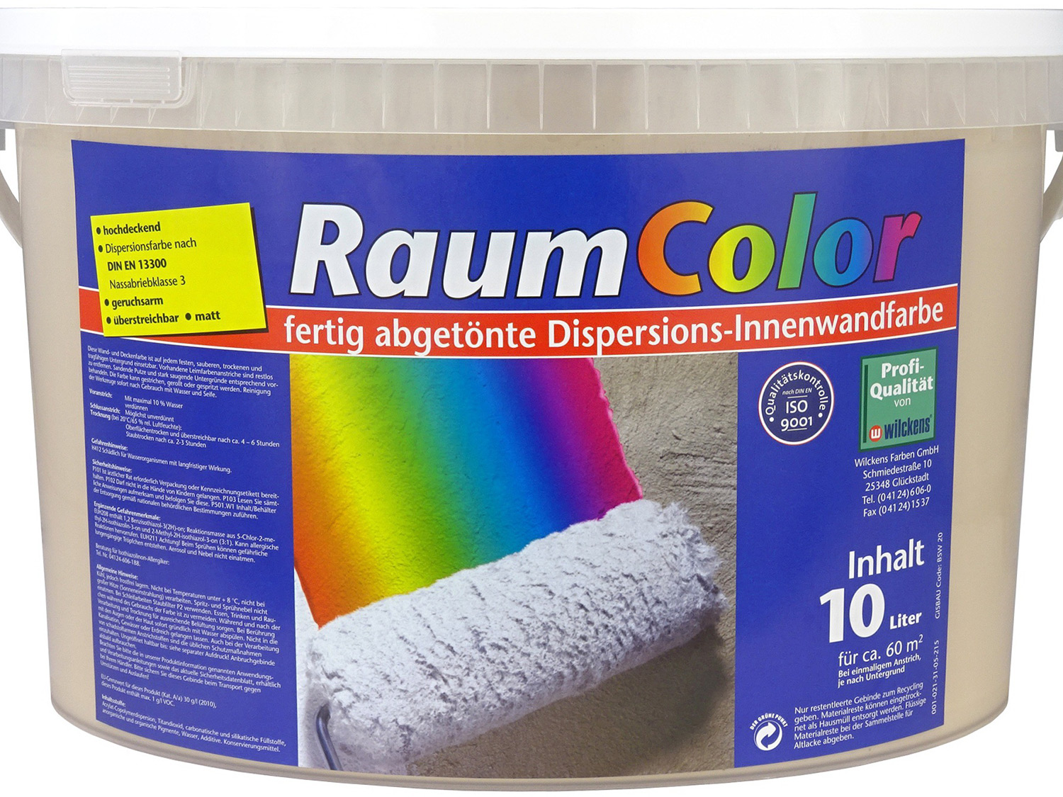 Wilckens Raumcolor, 10 L (Latte Macchiato)