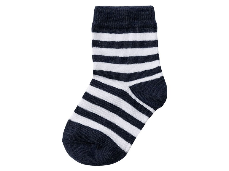 Gehe zu Vollbildansicht: LUPILU® Jungen Socken, hoher Baumwollanteil, mit echter Ferse, 7 Paar - Bild 8