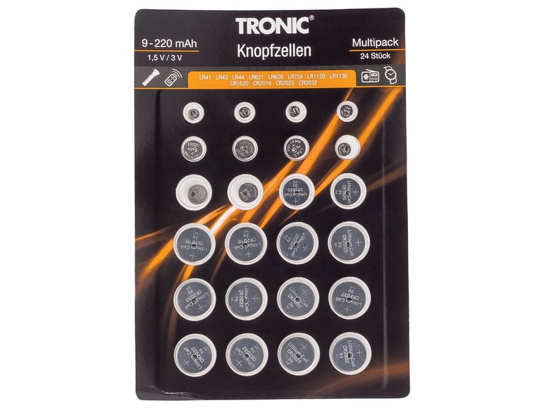 Gehe zu Vollbildansicht: TRONIC® 24 Knopfzellen - Bild 1