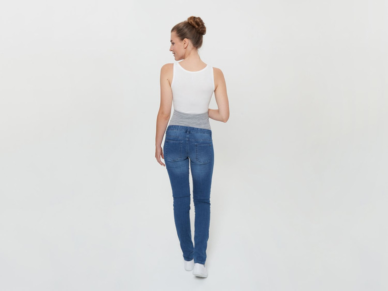 Gehe zu Vollbildansicht: ESMARA® PURE COLLECTION Umstands-Jeans, formstabil, Super-Stretch-Material, Bio-Baumwolle - Bild 5