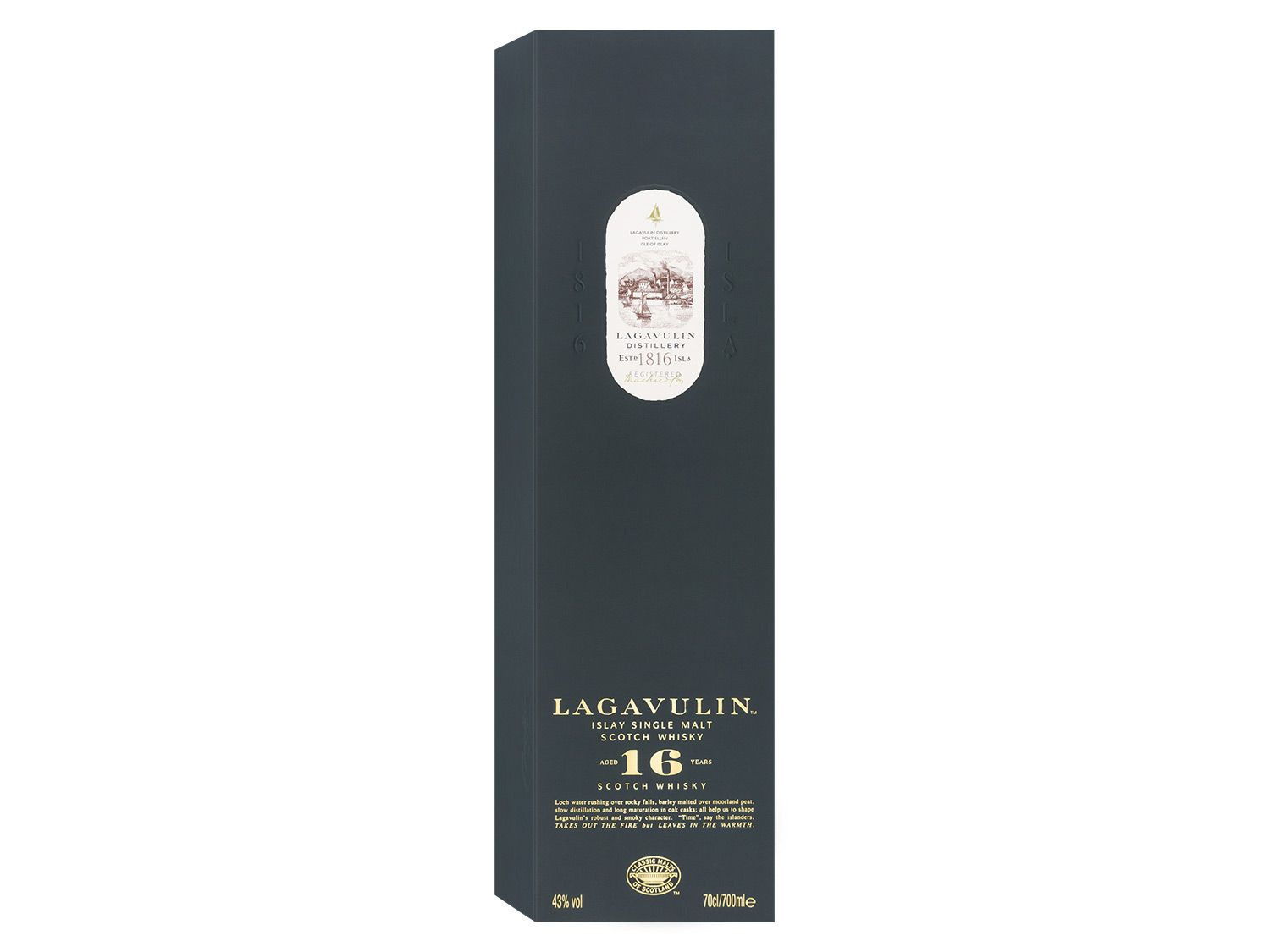 Scotch Whisky Jahre Malt Lagavulin Islay Single mit… 16