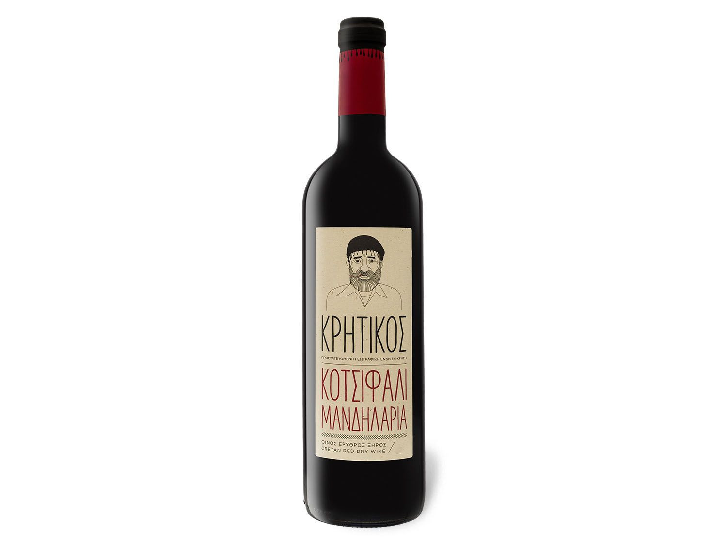 Kretischer Rotwein PGI LIDL | 2021 Rotwein trocken