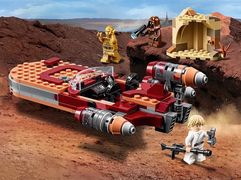Gehe zu Vollbildansicht: LEGO® Star Wars™ 75271 »Luke Skywalkers Landspeeder™« - Bild 6
