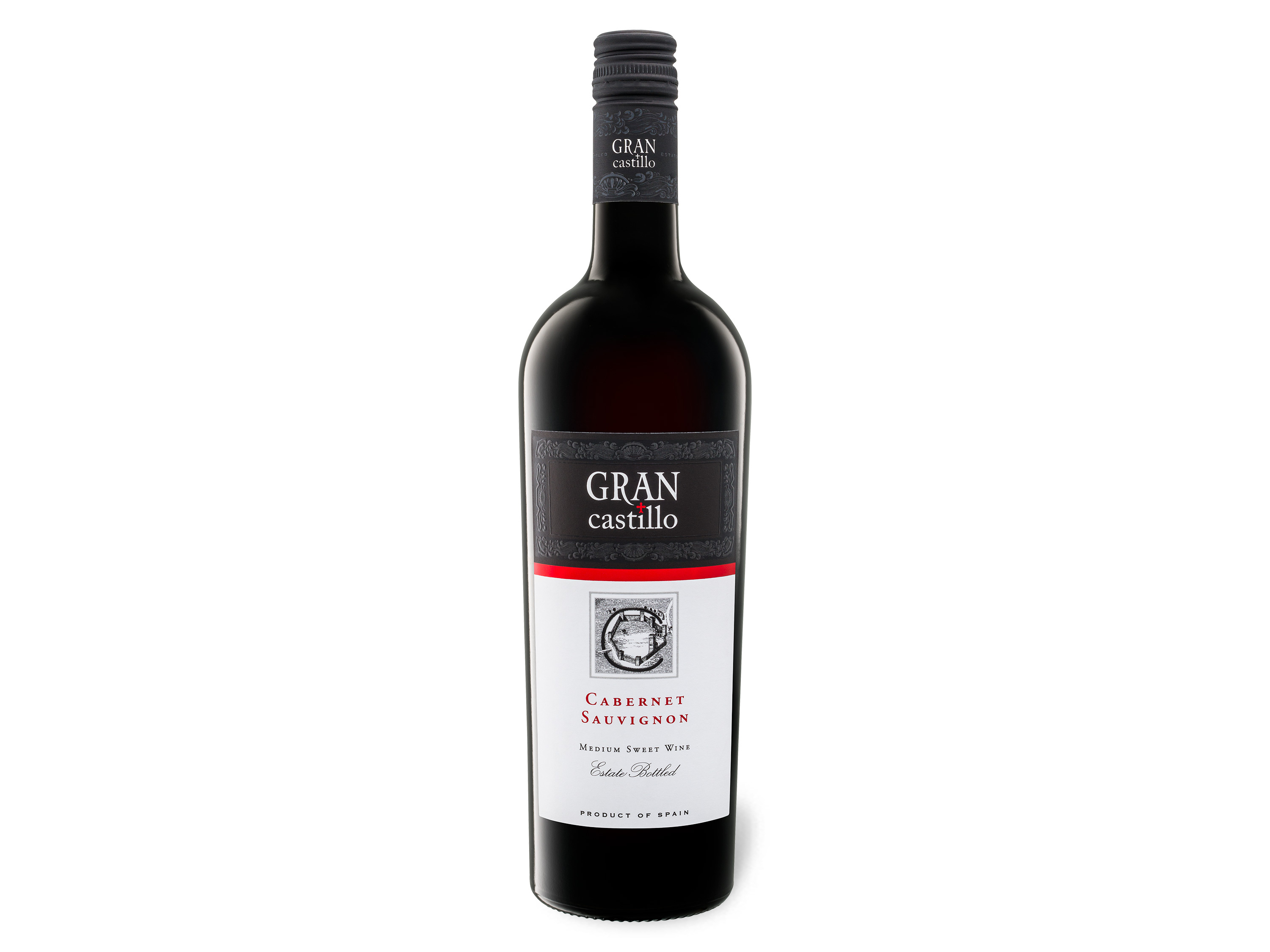 Gran Castillo Cabernet Sauvignon Valencia DOP lieblich, Rotwein 2022 Wein & Spirituosen Lidl DE