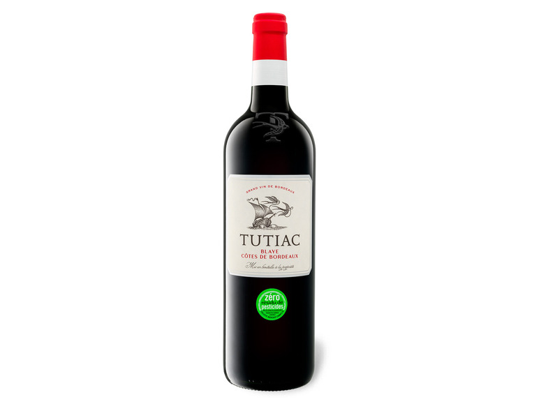 Tutiac Blaye Bordeaux de AOC Rotwein 2019 Côtes trocken
