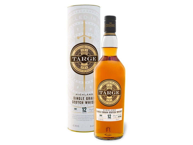 Targe The Scotch mit Single Grain Highland 12 Whisky 40% Jahre Vol Geschenkbox