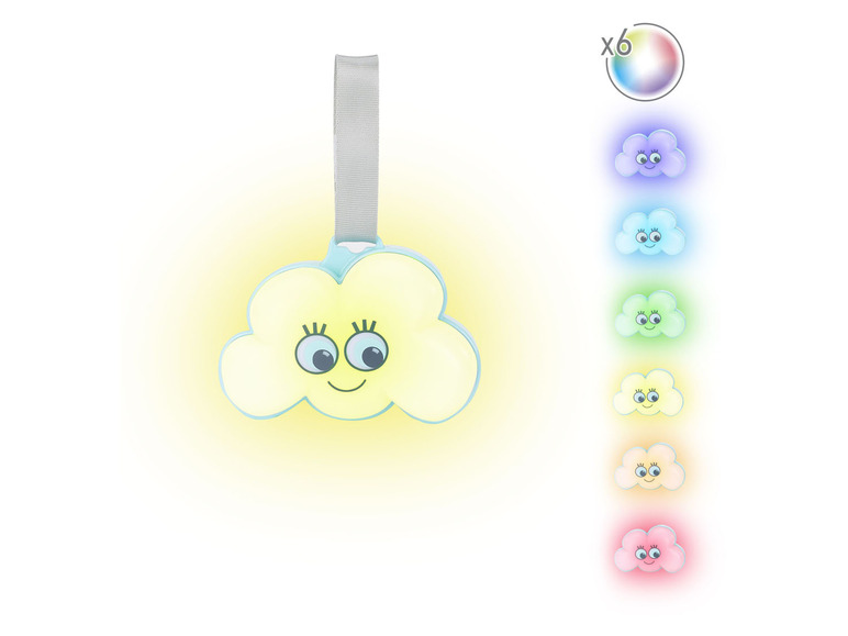 Badabulle »Wolke«, Spieluhr mit Nachtlicht
