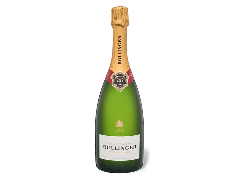 Special Bollinger brut, Cuvée Champagner