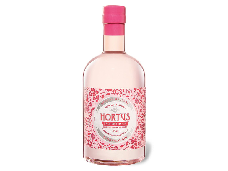 Hortus Premium Pink 40% Vol Gin