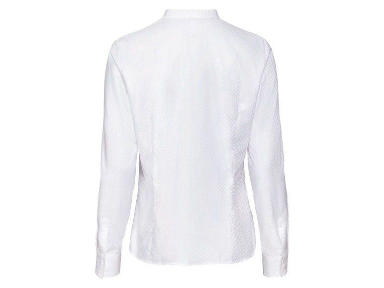 Gehe zu Vollbildansicht: ESMARA® Bluse, mit Wendler-Einlagen für Kragen und Manschetten, aus reiner Baumwolle - Bild 7