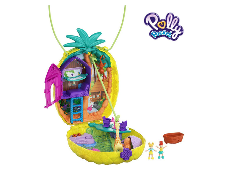 Gehe zu Vollbildansicht: MATTEL Polly Pocket Ananas-Tasche - Bild 1