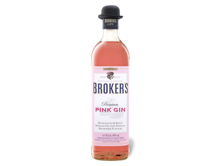 Broker\'s Pink Gin 40% Vol