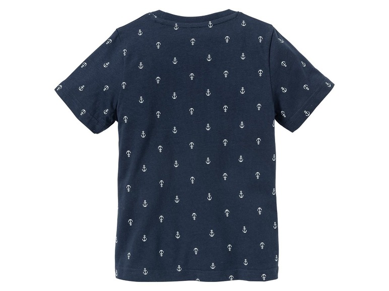 Gehe zu Vollbildansicht: LUPILU® T-Shirts Jungen, 4 Stück, weiche Single-Jersey-Qualität, hoher Bio-Baumwollanteil - Bild 20
