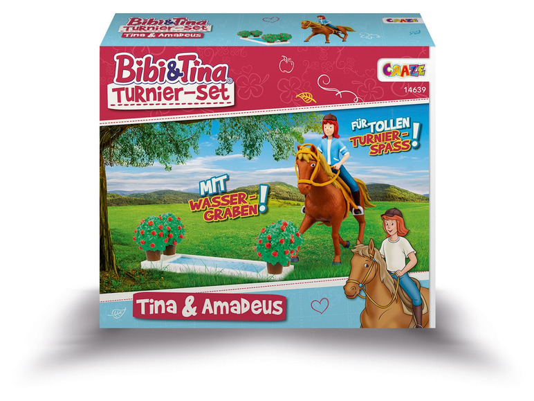 Gehe zu Vollbildansicht: CRAZE Bibi & Tina »Turnier-Set - Tina & Amadeus«, mit 2 Spielfiguren, ab 3 Jahren - Bild 4