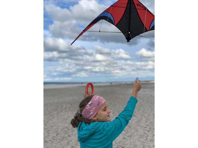 Gehe zu Vollbildansicht: Schildkröt Lenkdrachen »Stunt Kite 140«, robuste Verarbeitung, für tolle Flugmanöver - Bild 5