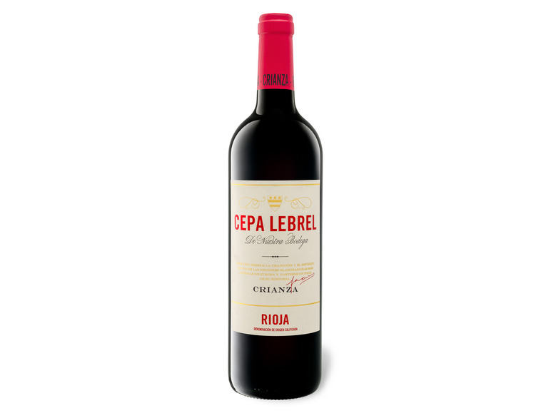 Gehe zu Vollbildansicht: Cepa Lebrel Rioja Crianza DOCa trocken, Rotwein 2019 - Bild 1