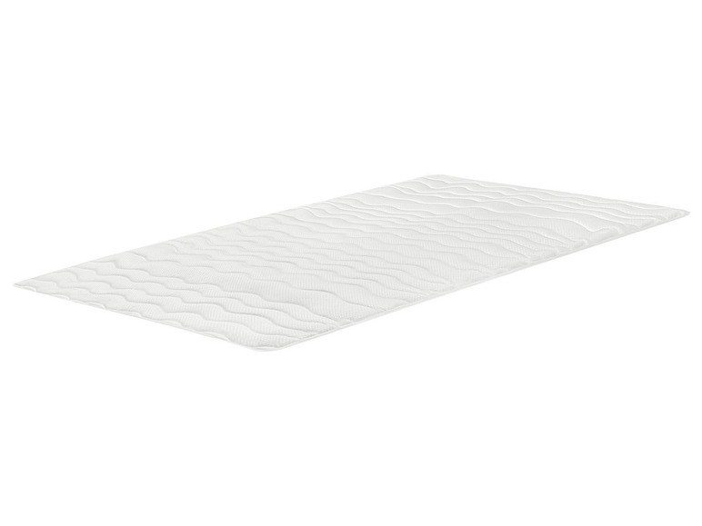 Gehe zu Vollbildansicht: MERADISO® Matratzenauflage, 180 x 200 cm, mit Eckgummis, Oberseite aus Jersey-Doppeltuch - Bild 1