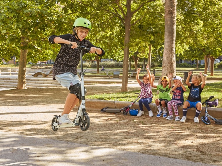 Gehe zu Vollbildansicht: CRIVIT CRIVIT® Scooter »Big Wheel«, gefedert, Lenker höhenverstellbar, große Trittfläche - Bild 12