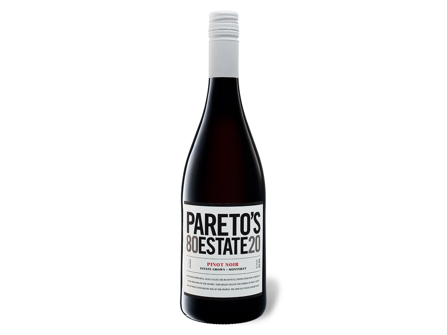 Pareto's Estate 80/20 Pinot Noir trocken Rotwein 2018