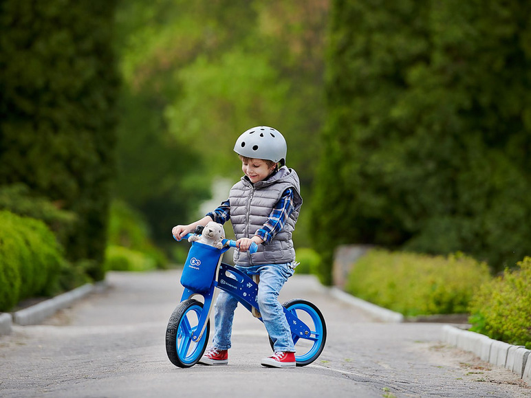 Gehe zu Vollbildansicht: Kinderkraft Laufrad »Runner«, höhenverstellbar, mit Klingel, Lenkertasche und Gummigriffen - Bild 3